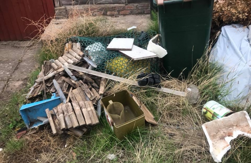 Fly tipping