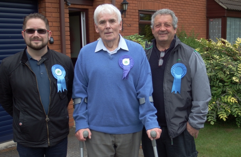 Cllrs Mayer, Skinner and Lapsa