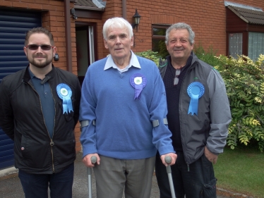 Cllrs Mayer, Skinner and Lapsa